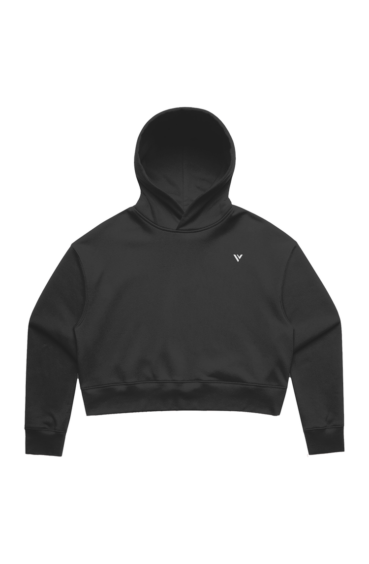 VYBE Women's Luxe Cropped Hoodie