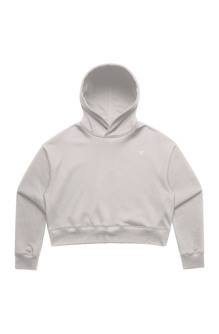 VYBE Women's Luxe Cropped Hoodie